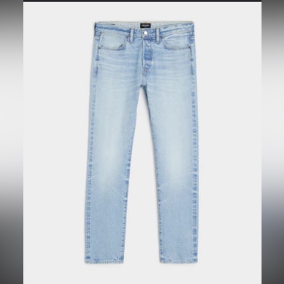 Todd Snyder Women's Light Blue Ankle Jeans - Picture 6 of 10